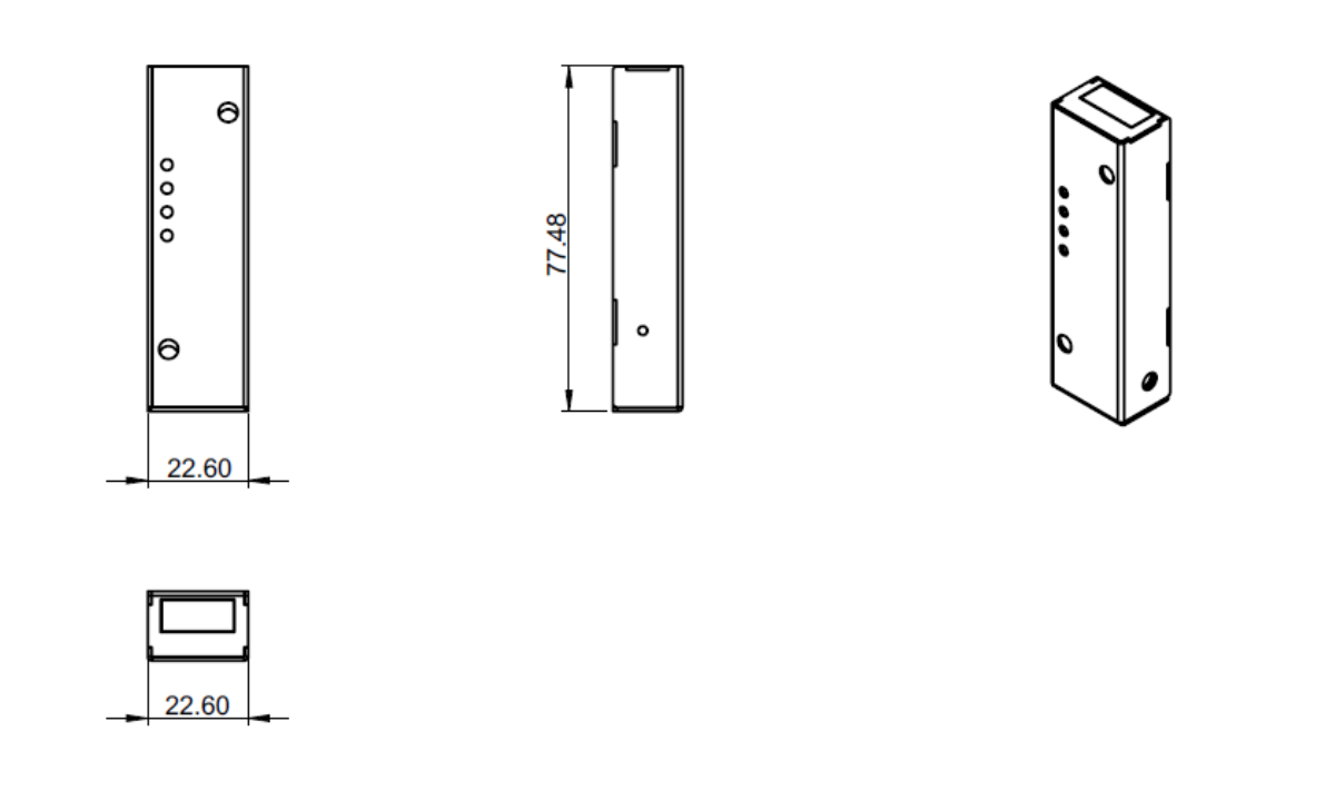 Y301-110/200/020 dimensions